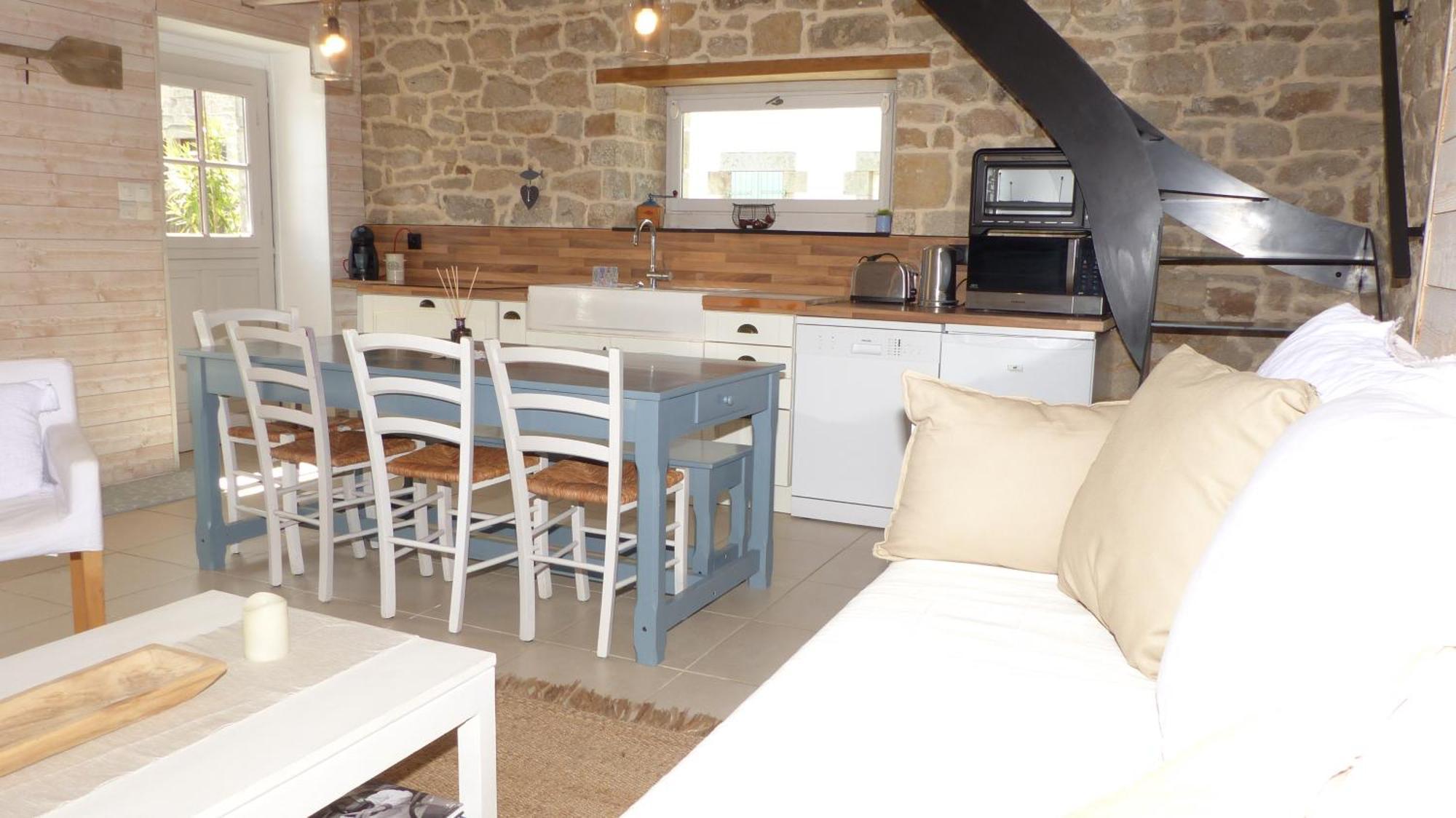 Jolie Maison De Pecheur - Sweet Fisherman Cottage Сен-Филибер Екстериор снимка